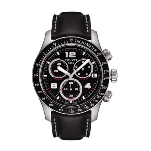 Tissot V8 Quartz Chronograph Tachymeter Black